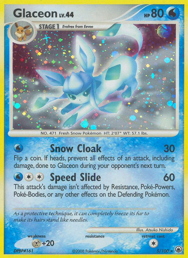 Glaceon (5/100) [Diamond & Pearl: Majestic Dawn] | Play N Trade Winnipeg