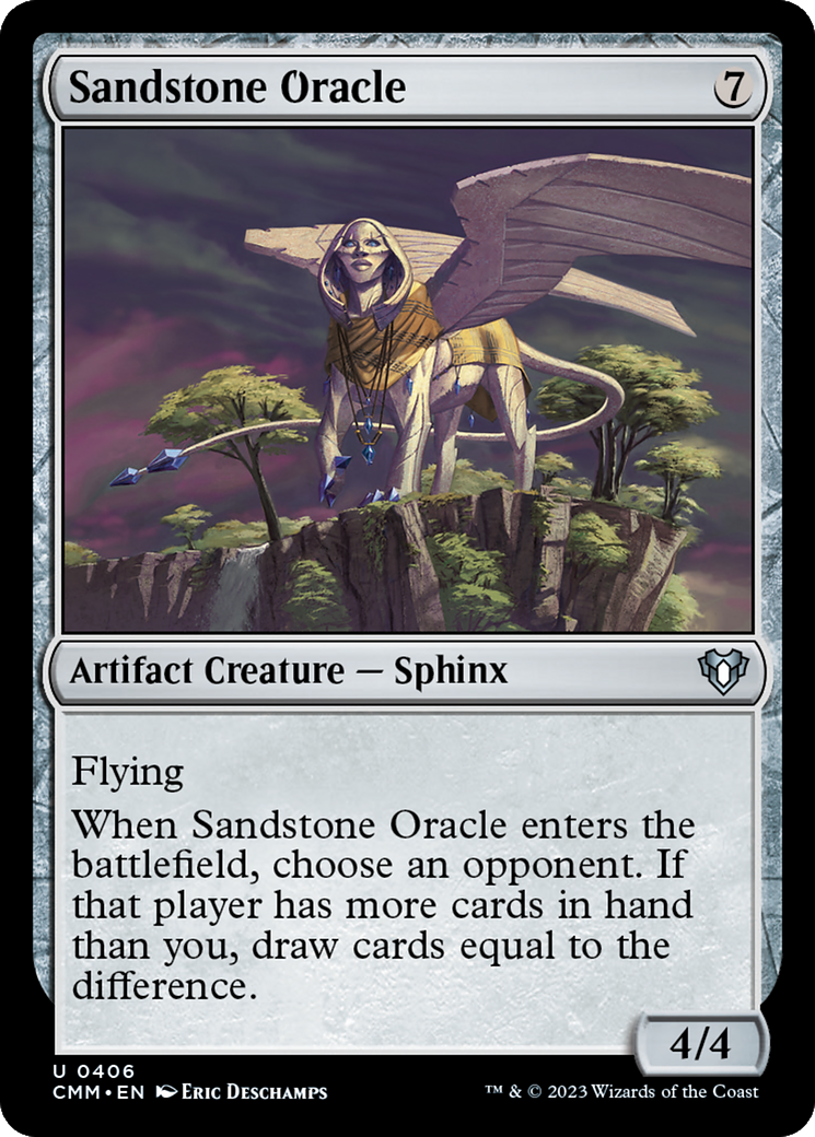 Sandstone Oracle [Commander Masters] | Play N Trade Winnipeg