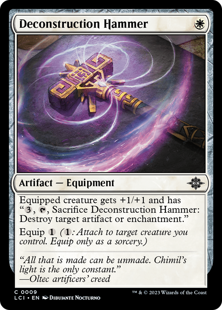 Deconstruction Hammer [The Lost Caverns of Ixalan] | Play N Trade Winnipeg