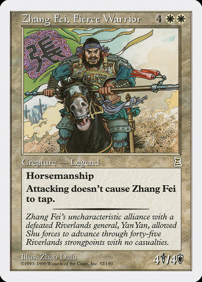 Zhang Fei, Fierce Warrior [Portal Three Kingdoms] | Play N Trade Winnipeg
