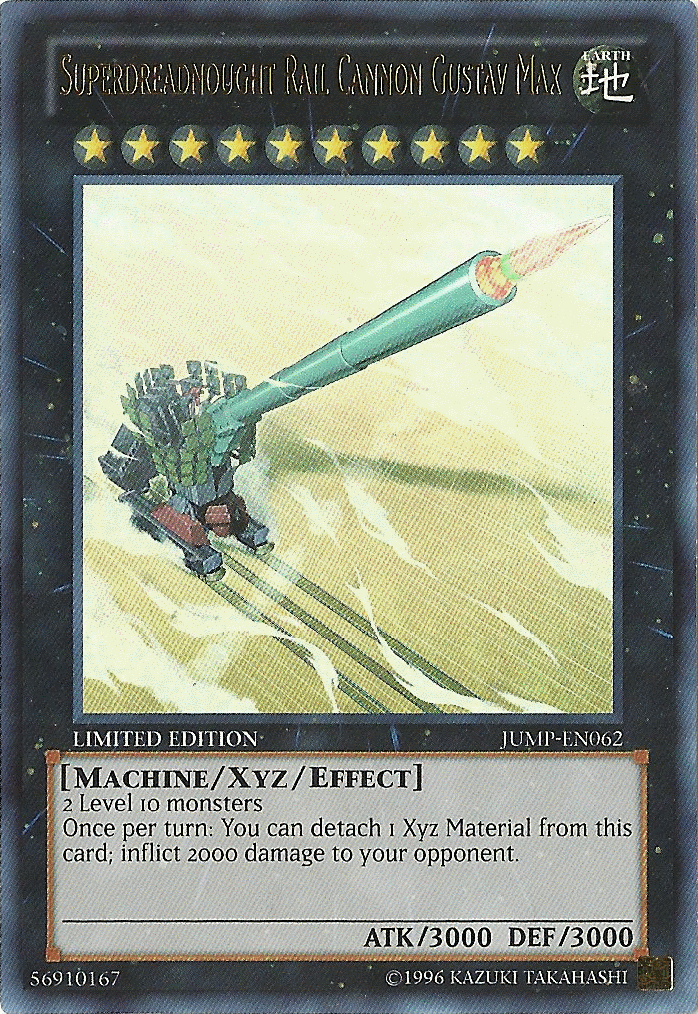 Superdreadnought Rail Cannon Gustav Max [JUMP-EN062] Ultra Rare | Play N Trade Winnipeg