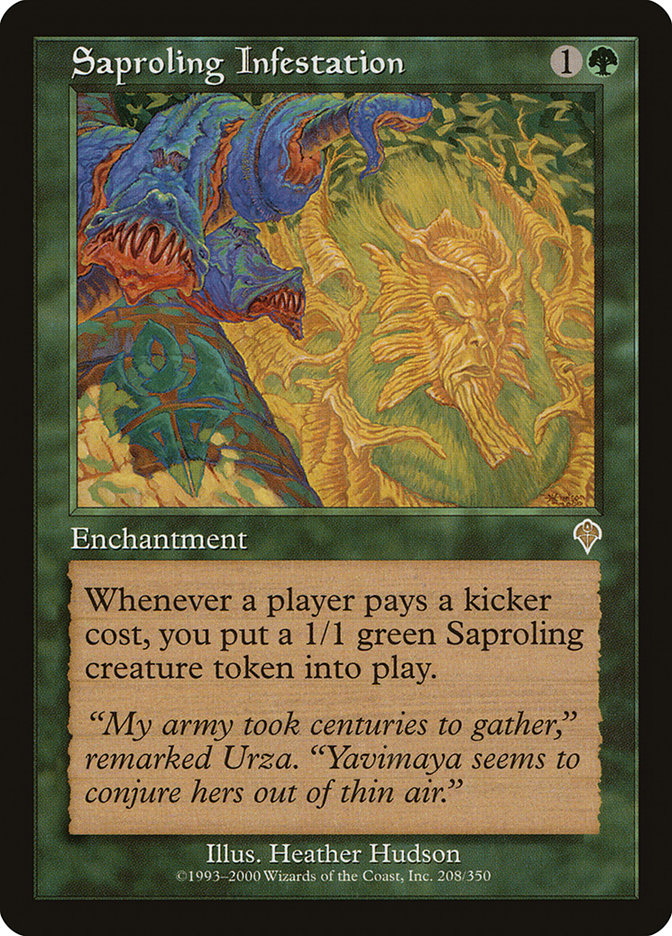 Saproling Infestation [Invasion] | Play N Trade Winnipeg