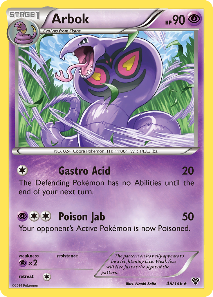 Arbok (48/146) [XY: Base Set] | Play N Trade Winnipeg