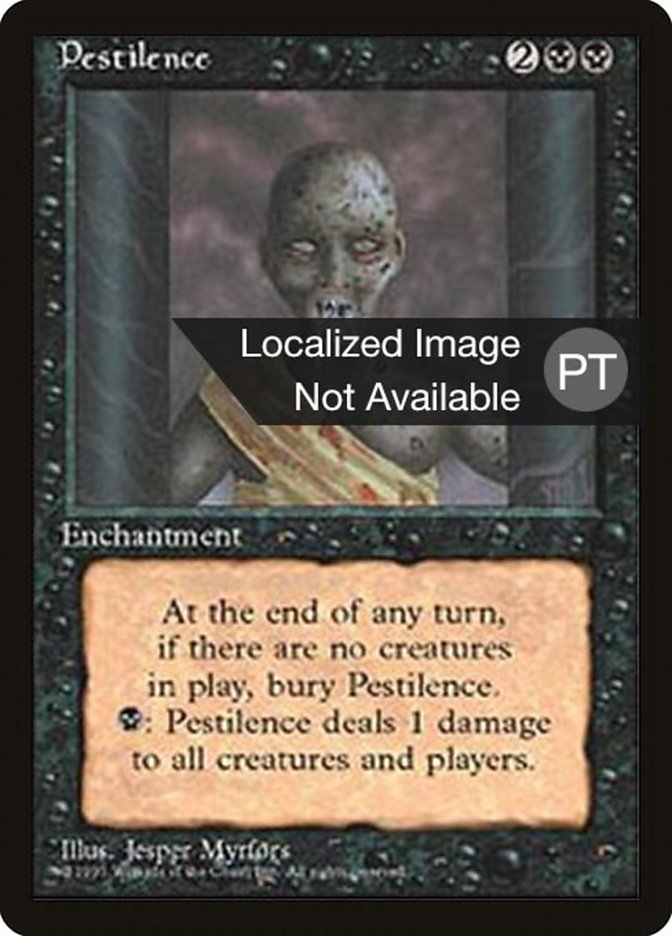 Pestilence [Fourth Edition (Foreign Black Border)] | Play N Trade Winnipeg