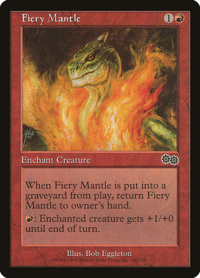 Fiery Mantle [Urza's Saga] | Play N Trade Winnipeg