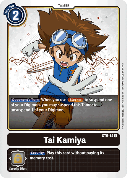 Tai Kamiya [ST5-14] [Starter Deck: Machine Black] | Play N Trade Winnipeg