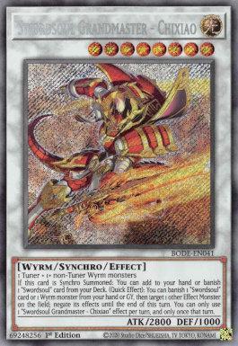 Swordsoul Grandmaster - Chixiao [BODE-EN041] Starlight Rare | Play N Trade Winnipeg