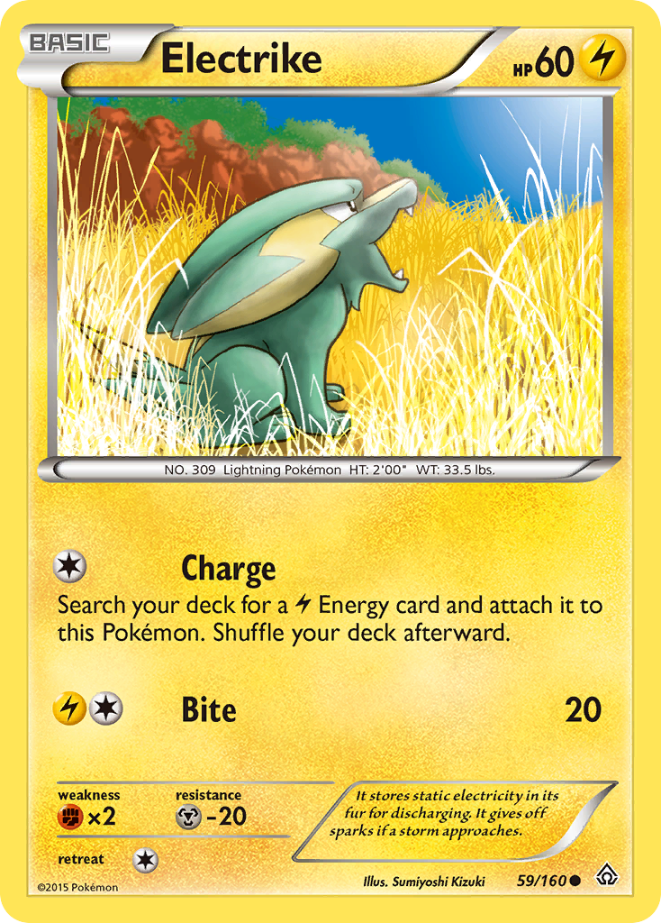 Electrike (59/160) [XY: Primal Clash] | Play N Trade Winnipeg