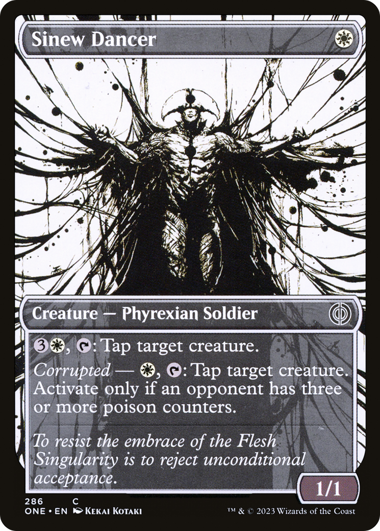 Sinew Dancer (Showcase Ichor) [Phyrexia: All Will Be One] | Play N Trade Winnipeg