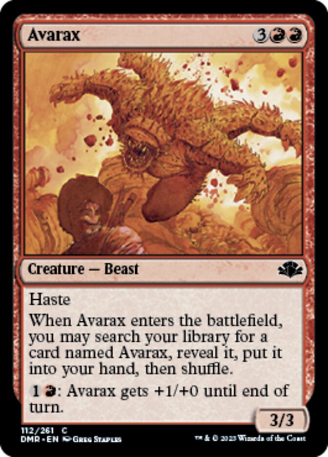 Avarax [Dominaria Remastered] | Play N Trade Winnipeg