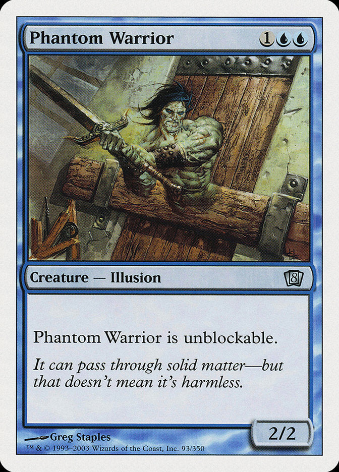 Phantom Warrior [Eighth Edition] | Play N Trade Winnipeg