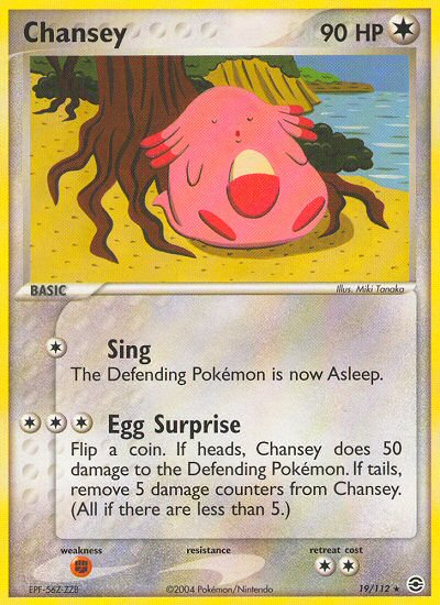 Chansey (19/112) [EX: FireRed & LeafGreen] | Play N Trade Winnipeg