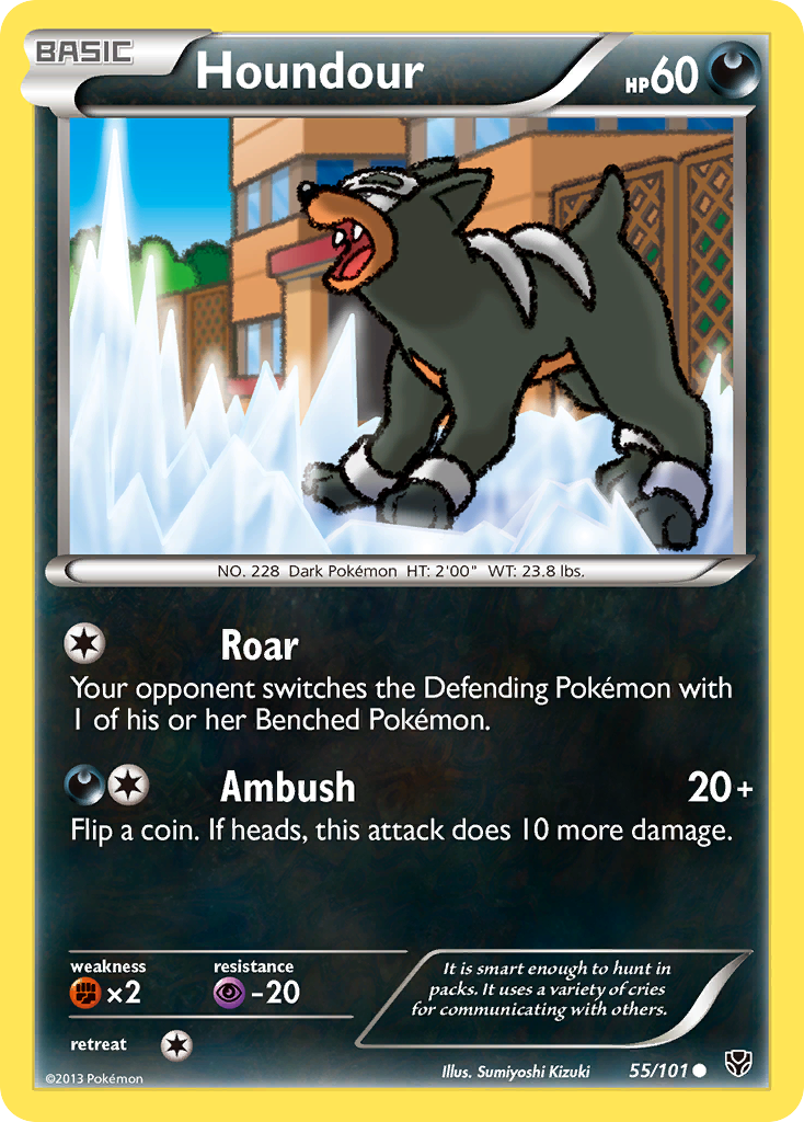 Houndour (55/101) [Black & White: Plasma Blast] | Play N Trade Winnipeg