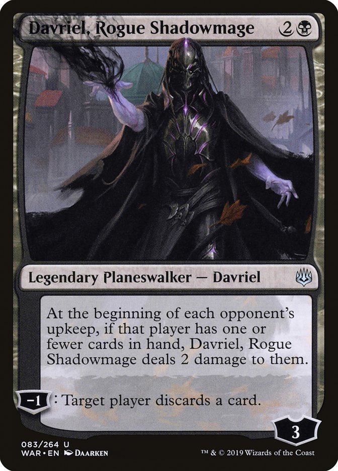 Davriel, Rogue Shadowmage [War of the Spark] | Play N Trade Winnipeg