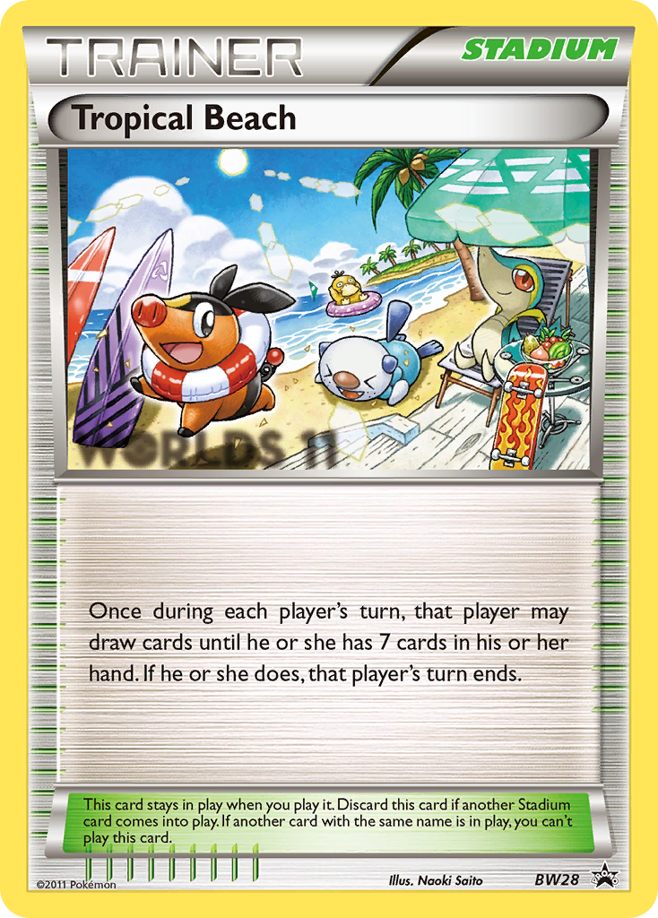 Tropical Beach (BW28) [Black & White: Black Star Promos] | Play N Trade Winnipeg