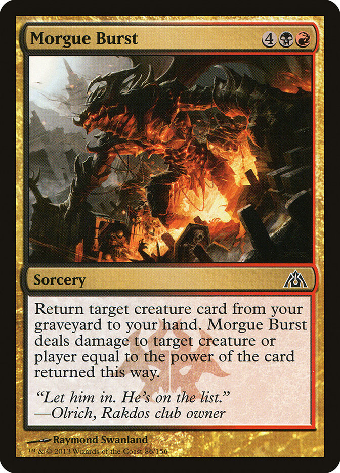 Morgue Burst [Dragon's Maze] | Play N Trade Winnipeg