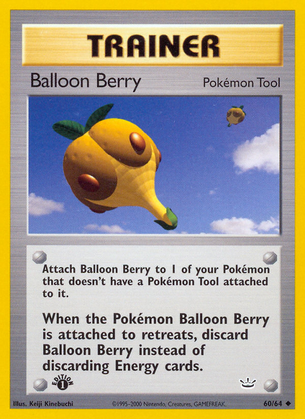 Balloon Berry (60/64) [Neo Revelation 1st Edition] | Play N Trade Winnipeg