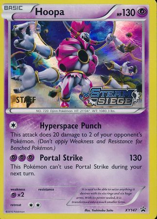 Hoopa (XY147) (Staff) [XY: Black Star Promos] | Play N Trade Winnipeg