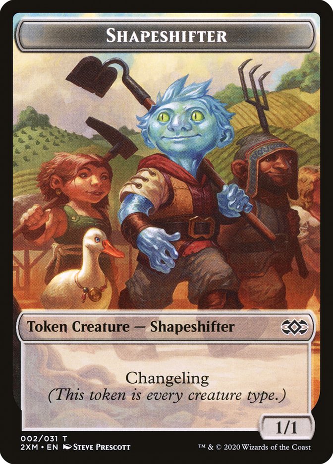 Shapeshifter [Double Masters Tokens] | Play N Trade Winnipeg