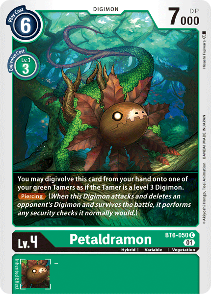 Petaldramon [BT6-050] [Double Diamond] | Play N Trade Winnipeg