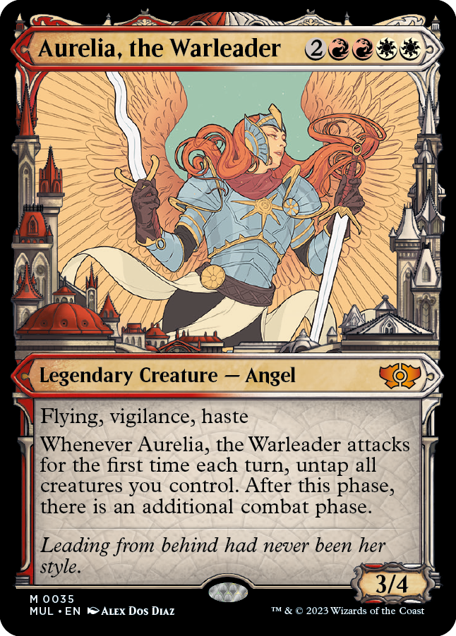 Aurelia, the Warleader [Multiverse Legends] | Play N Trade Winnipeg