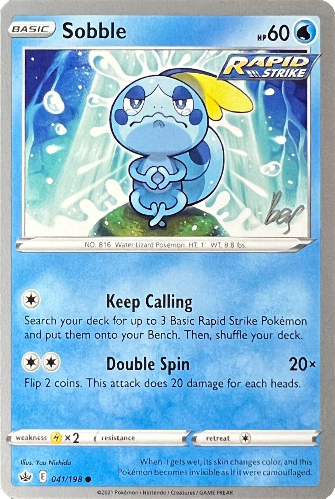 Sobble (041/198) (Cheryl Again - Sebastian Lashmet) [World Championships 2022] | Play N Trade Winnipeg