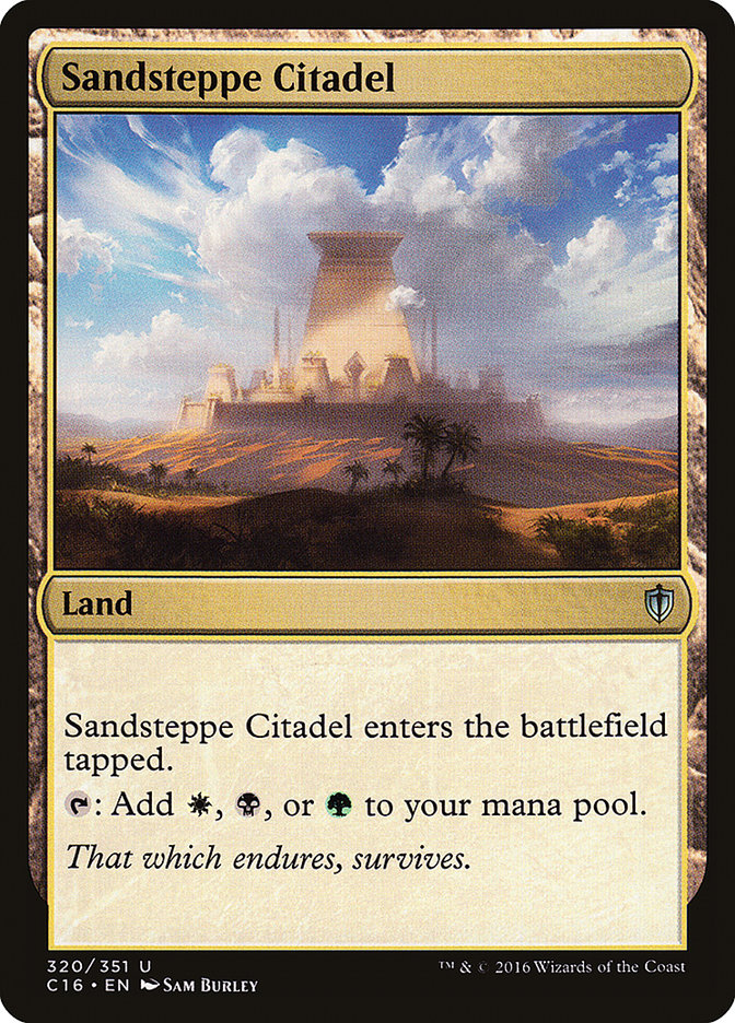 Sandsteppe Citadel [Commander 2016] | Play N Trade Winnipeg