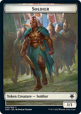 Soldier // Drake Double-Sided Token [Game Night: Free-for-All Tokens] | Play N Trade Winnipeg