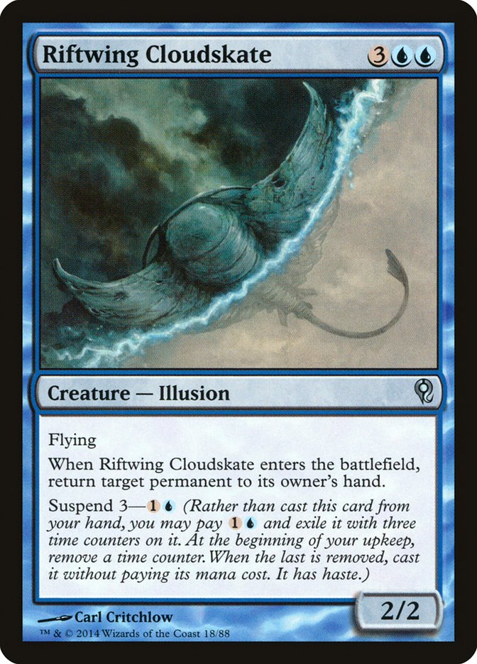 Riftwing Cloudskate [Duel Decks: Jace vs. Vraska] | Play N Trade Winnipeg