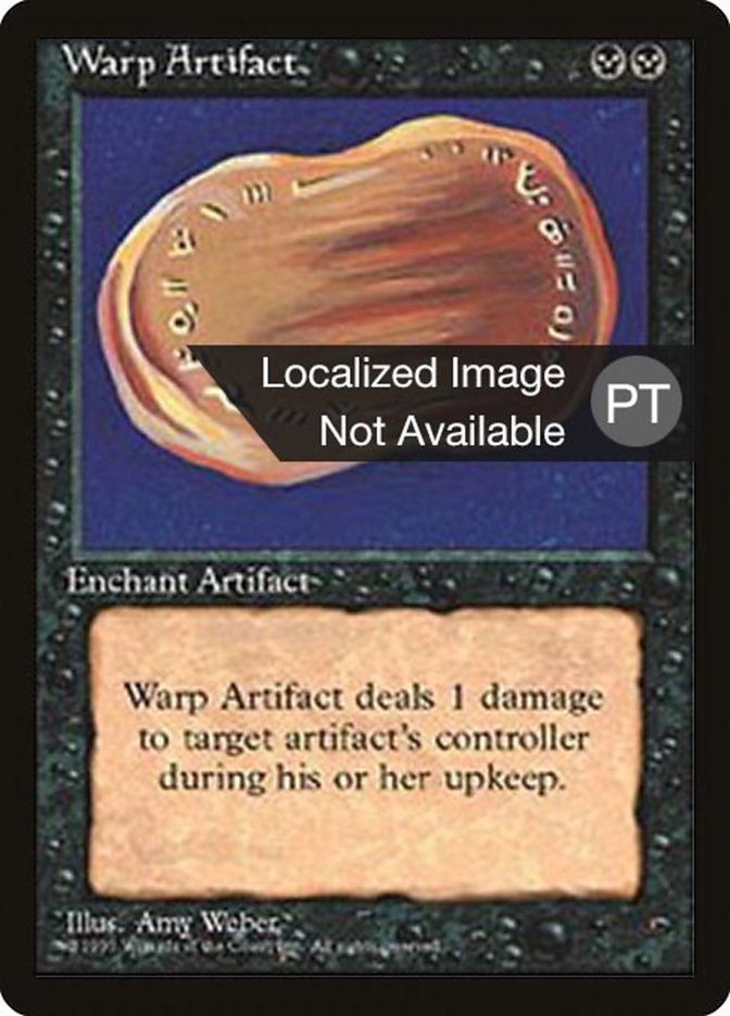 Warp Artifact [Fourth Edition (Foreign Black Border)] | Play N Trade Winnipeg