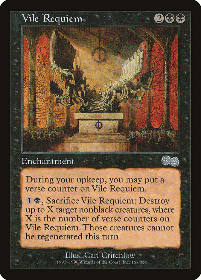 Vile Requiem [Urza's Saga] | Play N Trade Winnipeg