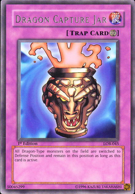 Dragon Capture Jar [LOB-045] Rare | Play N Trade Winnipeg