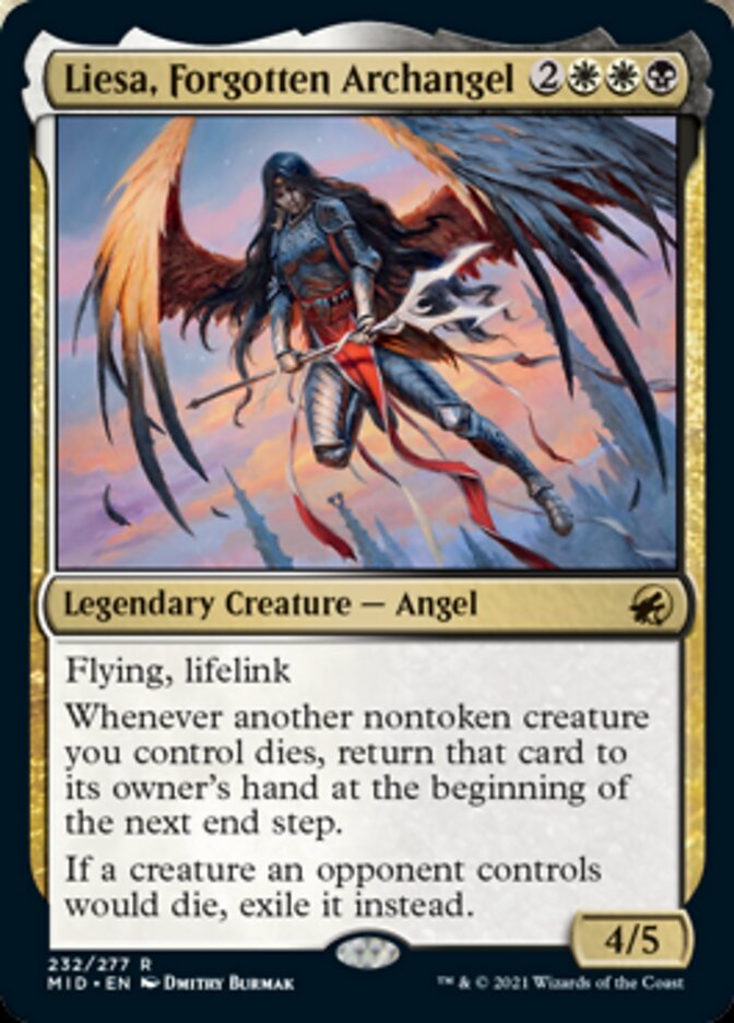 Liesa, Forgotten Archangel [Innistrad: Midnight Hunt] | Play N Trade Winnipeg
