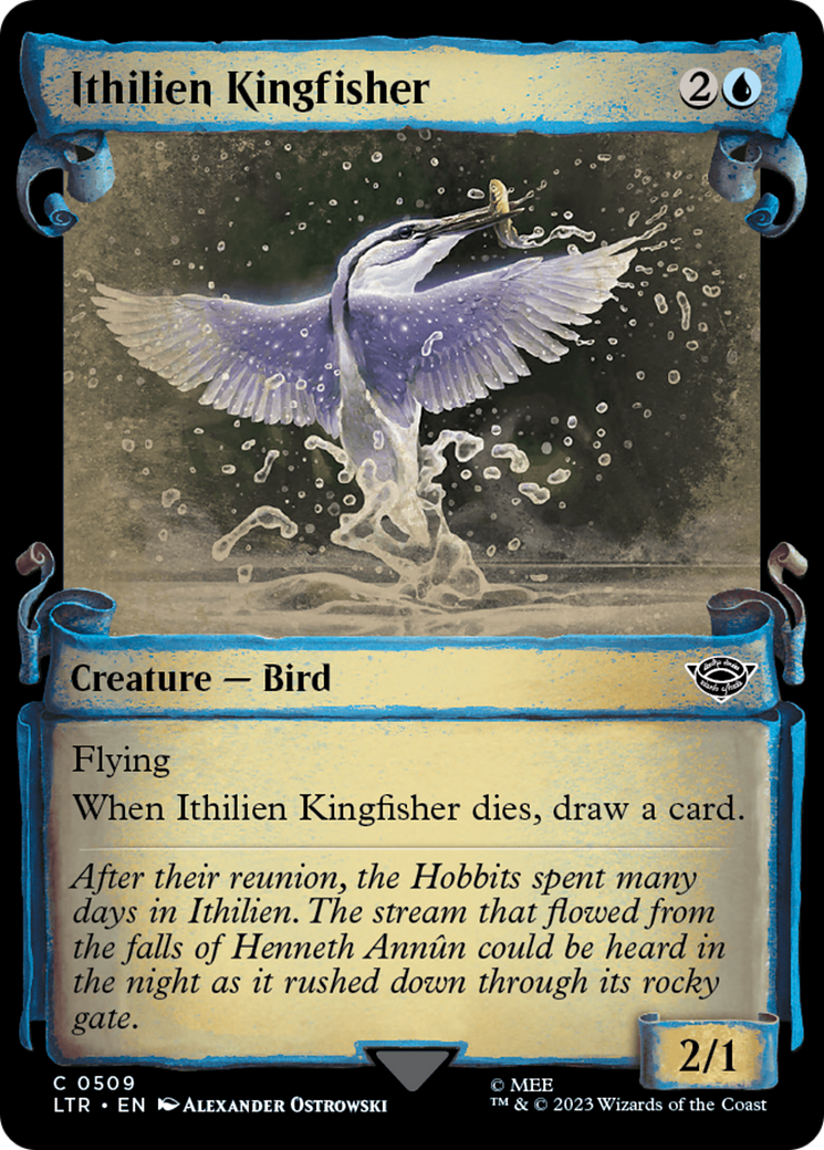 Ithilien Kingfisher [The Lord of the Rings: Tales of Middle-Earth Showcase Scrolls] | Play N Trade Winnipeg