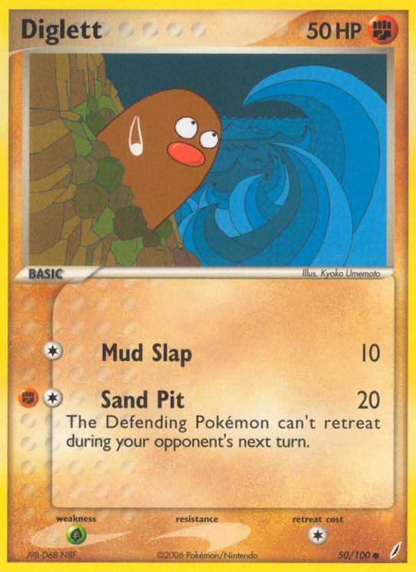 Diglett (50/100) [EX: Crystal Guardians] | Play N Trade Winnipeg