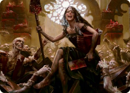 Gisa, Glorious Resurrector Art Card [Innistrad: Midnight Hunt Art Series] | Play N Trade Winnipeg