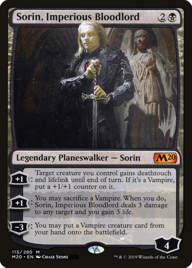 Sorin, Imperious Bloodlord (Promo Pack) [Core Set 2020 Promos] | Play N Trade Winnipeg