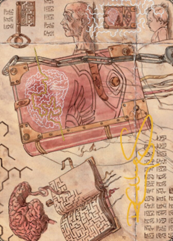 Mazemind Tome Art Card (Gold-Stamped Signature) [The Brothers' War Art Series] | Play N Trade Winnipeg