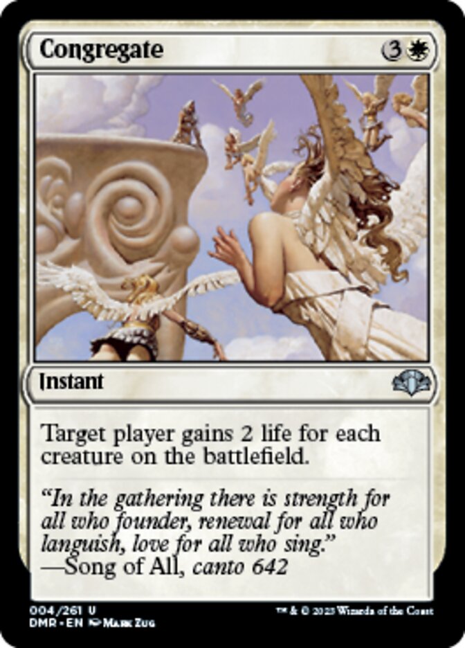 Congregate [Dominaria Remastered] | Play N Trade Winnipeg