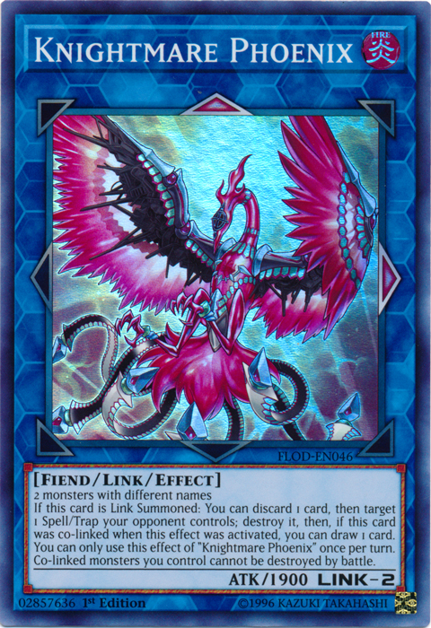 Knightmare Phoenix [FLOD-EN046] Super Rare | Play N Trade Winnipeg