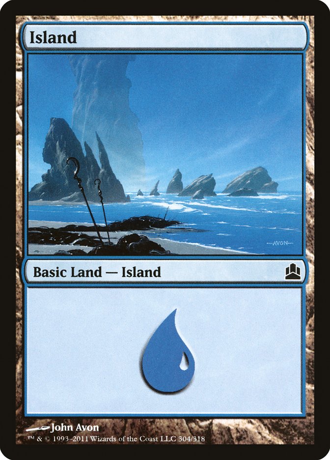 Island (304) [Commander 2011] | Play N Trade Winnipeg