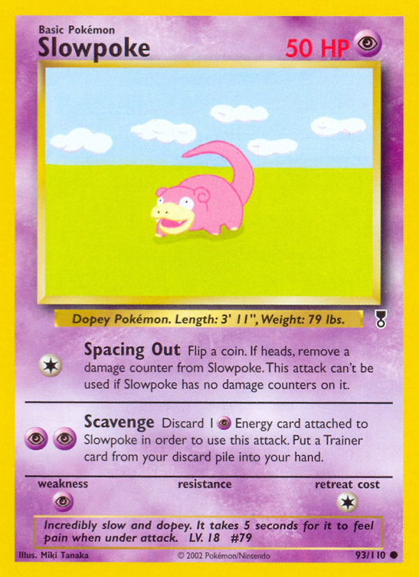 Slowpoke (93/110) [Legendary Collection] | Play N Trade Winnipeg