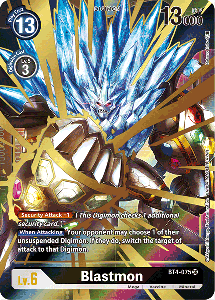 Blastmon [BT4-075] (Alternate Art) [Great Legend] | Play N Trade Winnipeg