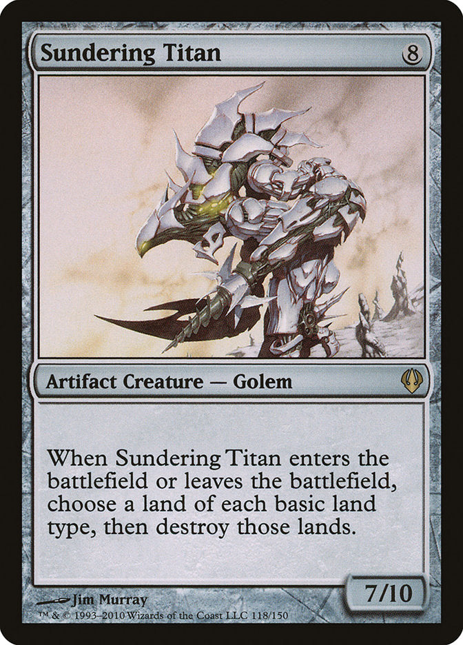 Sundering Titan [Archenemy] | Play N Trade Winnipeg