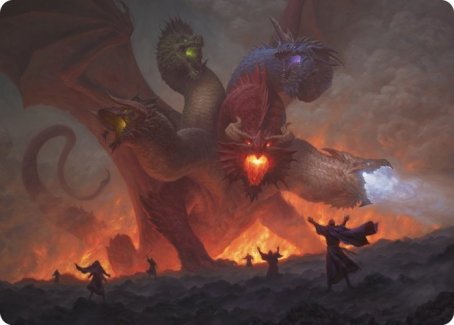 Tiamat Art Card [Dungeons & Dragons: Adventures in the Forgotten Realms Art Series] | Play N Trade Winnipeg