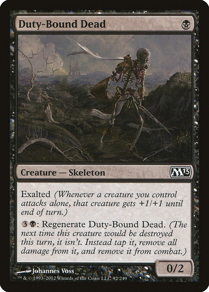 Duty-Bound Dead [Magic 2013] | Play N Trade Winnipeg