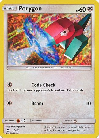 Porygon (12/12) [McDonald's Promos: 2018 Collection] | Play N Trade Winnipeg