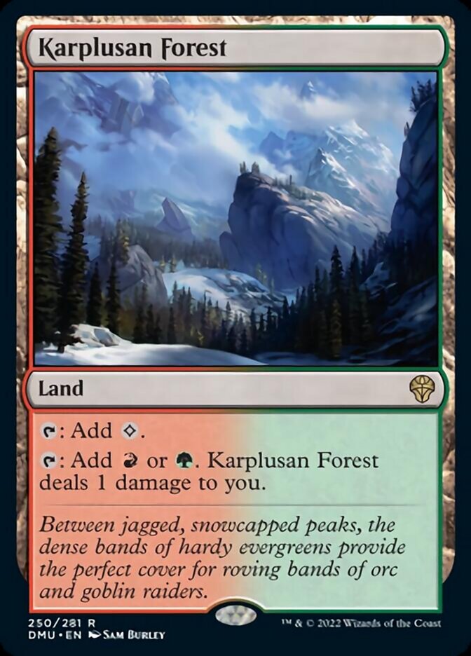 Karplusan Forest [Dominaria United] | Play N Trade Winnipeg