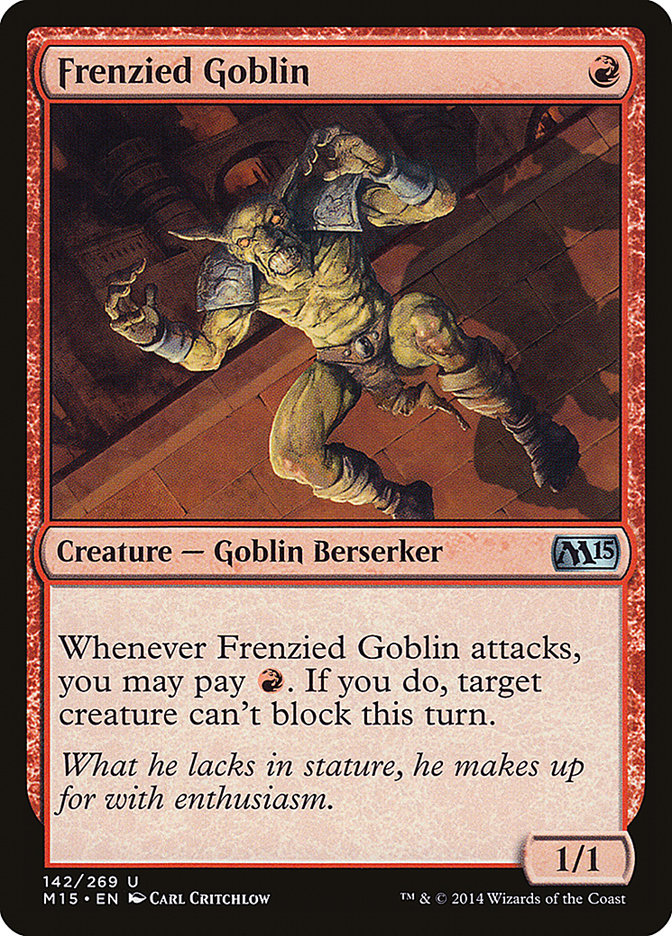 Frenzied Goblin [Magic 2015] | Play N Trade Winnipeg