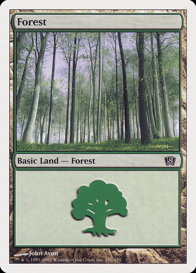 Forest (350) [Eighth Edition] | Play N Trade Winnipeg